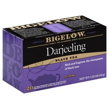 Bigelow Darjeeling Tea 20 Bags Each Fresh Black Tea Pack of 3