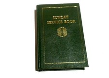 SUNDAY SERVICE BOOK, church of england