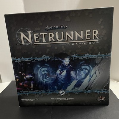 Android Netrunner The Card Game. Fantasy Flight Board Game.