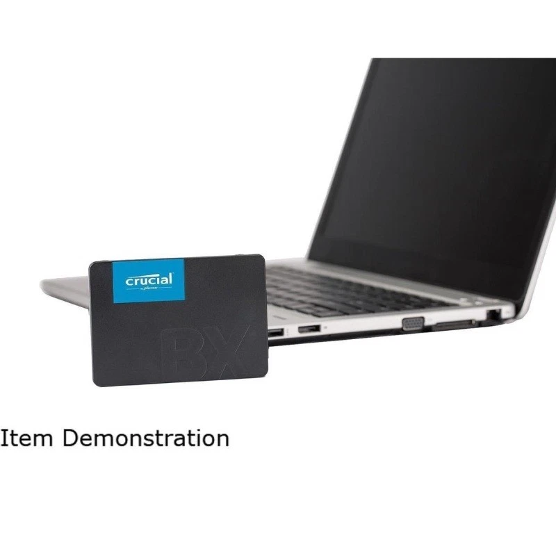 Crucial BX500 2.5" 240GB 500GB 1TB SATA III 6Gb/s Internal Solid State Drive SSD - Image 3 of 4