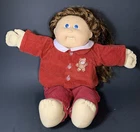 1985 Cabbage Patch Kid Auburn Cornsilk Blue Eyes, Tooth Corduroy Outfit - Fair*
