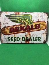 Dekalb Seed Dealer-Metal Sign for Farm/Bar/Garage/Cancave
