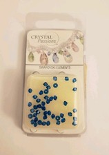 44 3mm Crystal Passions Swarovski Elements Xilion Bicone Beads Capri Blue