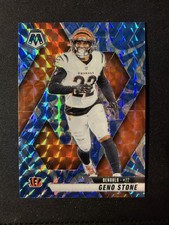2025 Panini Mosaic Blue Reactive Geno Stone #186
