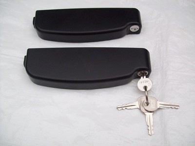 Land Rover Defender L663 110 130 Roof Carrier Basket Locks x2 Genuine 8529612001