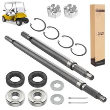10L0L Golf Cart Rear Splined Axle Shaft EZGO TXT