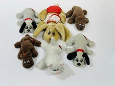 Vintage 1986 Tonka Pound Puppies lot Larger Smaller Version & Pound Purries