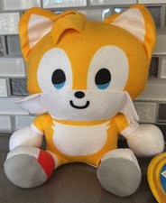SEGA Sonic The Hedgehog MILES  TAILS  PROWER Sitting Plush / Limited Edition NEW