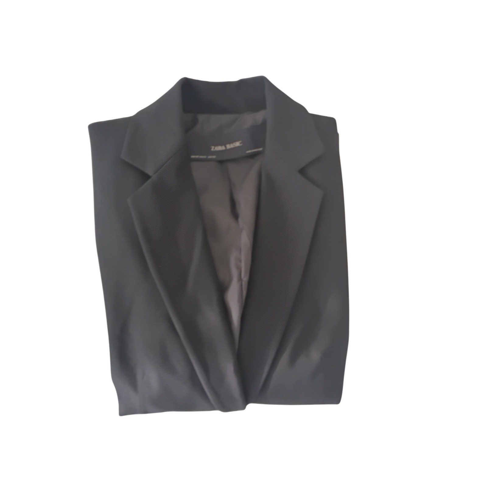 ZARA BASIC Black One Button Blazer Jacket Women U… - image 6