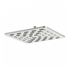 Vado Geometry 250mm Square Shower Head With Arm Stainless Steel - Brand New