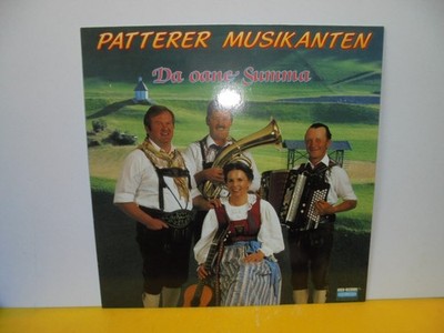 LP - PATTERER MUSIKANTEN - DA OANE SUMMA