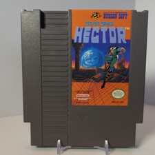 Starship Hector Nintendo NES 1990 Authentic Cleaned/Tested/Works Cartridge only