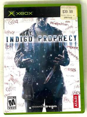 Indigo Prophecy (Microsoft Xbox, 2005) FREE SHIPPING!