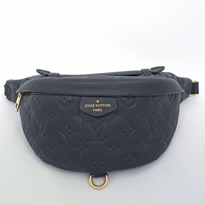 【Louis Vuitton】Bumbag Monogram Empreinte Leather Waist Bag Rank S【Waist Pouch】