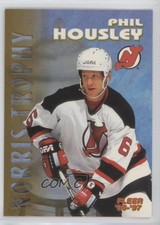 1996-97 Fleer Norris Trophy Phil Housley #5 HOF 2a8