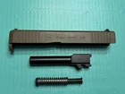 USED GLOCK 19 GEN 5 COMPLETE SLIDE BARREL GUIDE ROD SPRING FDE TAN 9MM SIGHTS