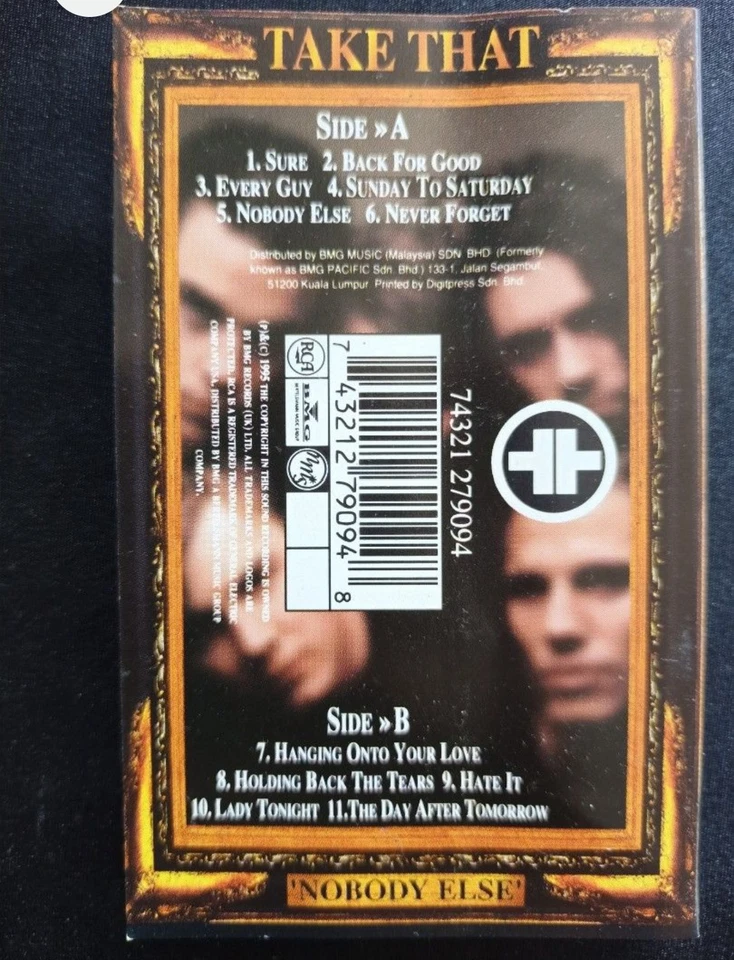 Take That : Nobody Else ( Cassette Tape ) - Image 4 of 4