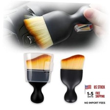 Car Interior Dust Brush,Soft Microfiber Bristles, Car Detailing Brush 2PCS