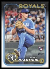 2024 Topps #434 James McArthur Kansas City Royals Baseball Card