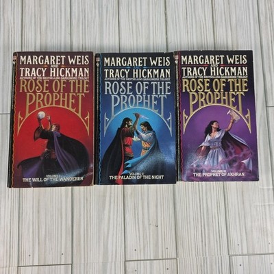 Rose of the Prophet Trilogy by Weis Hickman Complete Series Set Lot Bundle Vtg