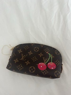 Louis Vuitton x Murakami 2025 Cherry Cerises Cosmetic Pouch NIB In hand