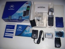 MOTOROLA V3688 NUOVO DATTERO GSM STARTAC 1999 ORIGINALE + SCATOLA E ACCESSORI