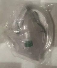 Non-Rebreathing O2 Mask Adult w/ Safety Vent 7' Tubing Hudson RCI  Oxygen 1059