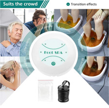Ionic Foot SPA Baths Detox Cell Cleanse Machine for Home Club Portable Use Carry