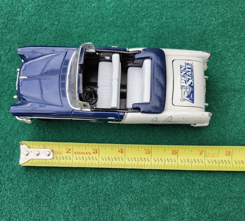 Vintage Liberty Classics Penn State Joe Paterno 1955 Chevy Convertible Die-Cast - Picture 7 of 16