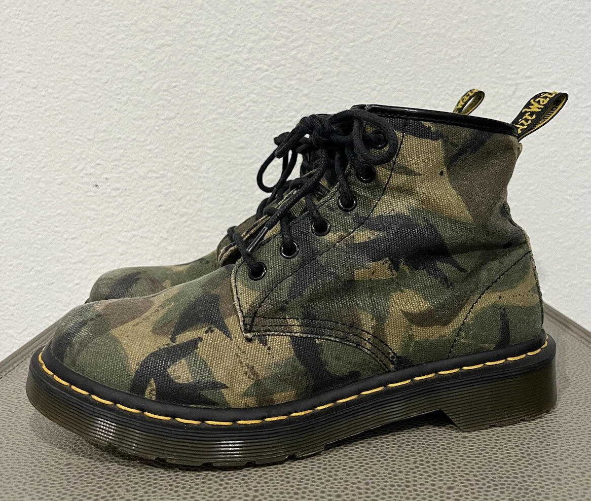 Dr martens camo boots sale