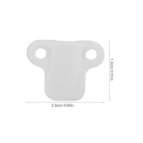 50 Pcs Cable Clamp Fixing Buckle Cord Fastener Clip Convenient Mounting Clips - Afbeelding 12 van 12