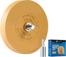 S SATC Decal Eraser Wheel Pin Stripe Removal Tool 1 Pack