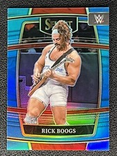 2022 Panini Select WWE Rick Boogs Concourse #82 Light Blue Prizm 248 /299