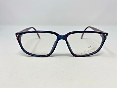 Carl Zeiss Eyeglasses Frames 3802 8200 55-13-135 Blue/Purple Full