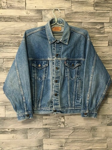 Giacca di jeans vintage anni '80 Levi's Taglia M | eBay