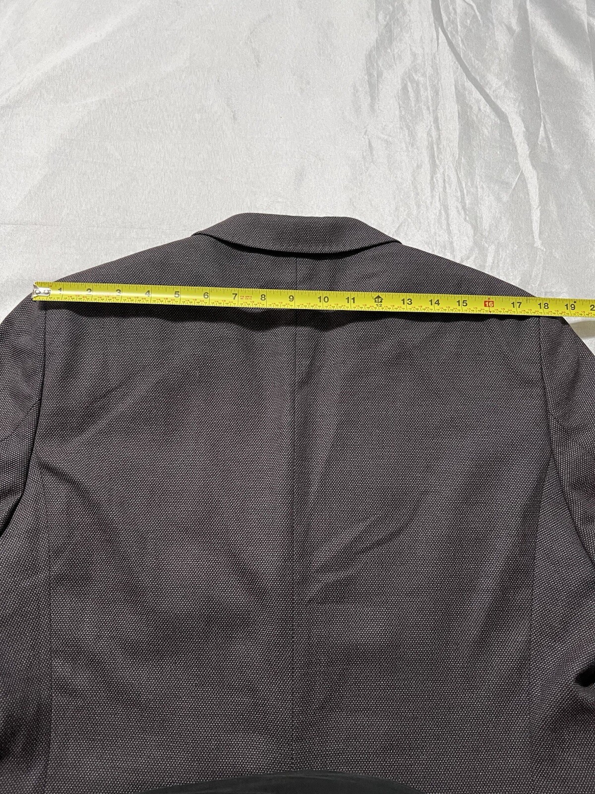 Ted Baker Polyester Blend Blazer Jacket Dark Gray… - image 12