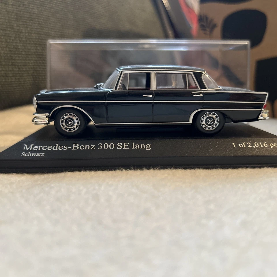 Minichamps Mercedes Benz 300 SE lang schwarz 1/2.016 pcs, 1965, 1:43, OVP