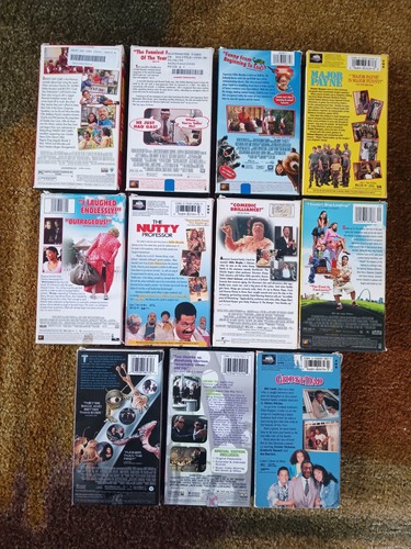 Comedy VHS lot Dr. Doolittle Nutty Professor Men In Black Major Payne Big Momma - Picture 2 of 4