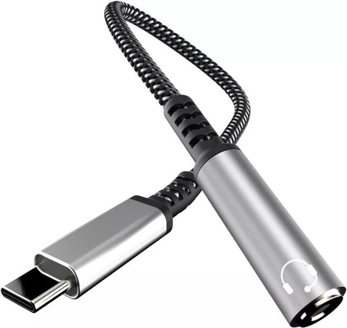 USB Type C To 3.5mm Headphone Jack Adapter Audio Adapter Aux Dongle Cable Cord - Picture 4 of 18