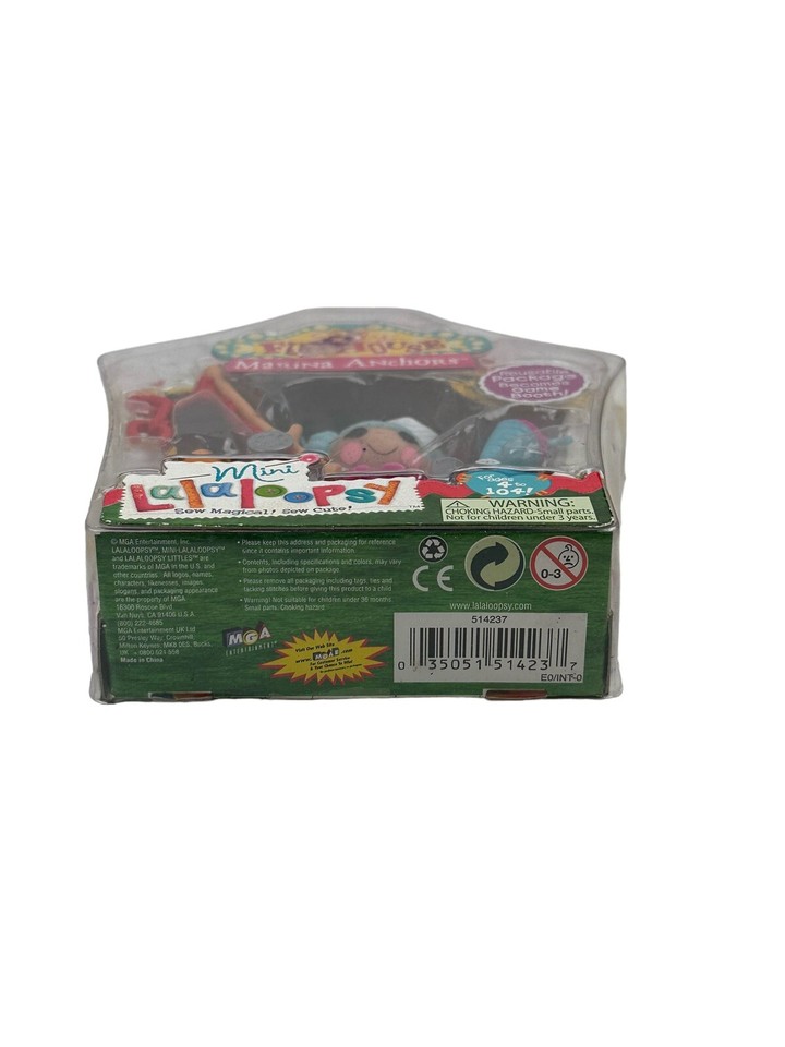 NEW Mini Lalaloopsy Doll Silly Funhouse Marina Anchors Toy Figure