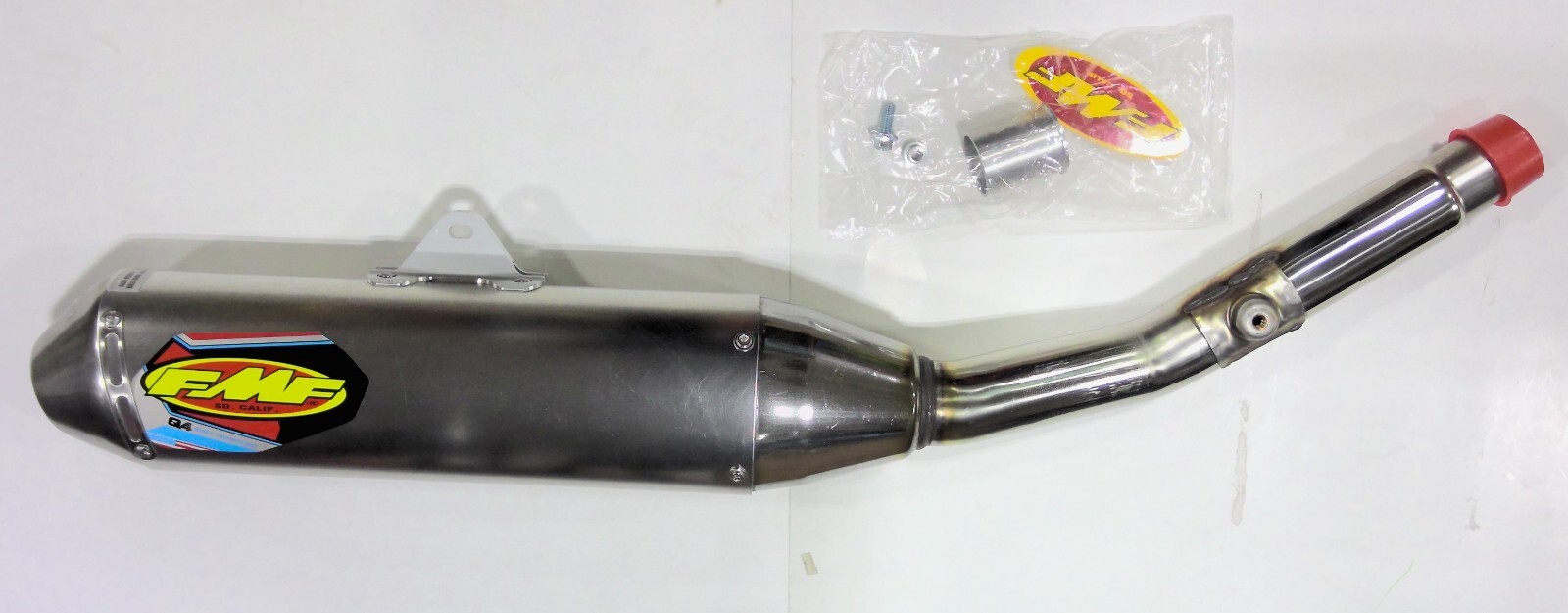 FMF Racing Q4 Spark Arrestor SlipOn Exhaust Muffler Yamaha 044195 eBay