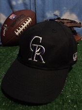Colorado Rockies Hat youth team MLB OC sports Strapback cap H12