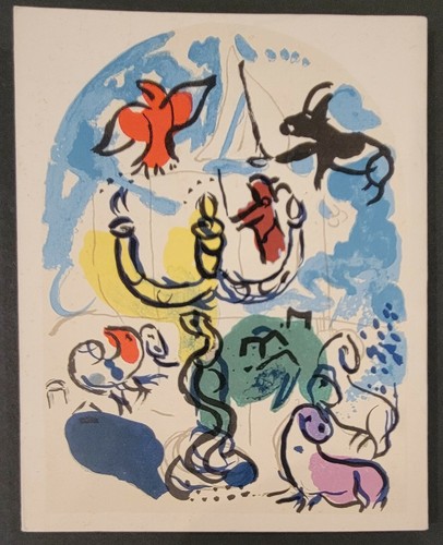 Marc Chagall's Jerusalem Windows: 24 Full-Color Cards and Separate Booklet - 第 4/9 張圖片