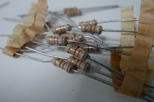 Resistor Metal Film Philips 5% X5 Off Original Vintage Resistors Drop Down Menu - Picture 295 of 657