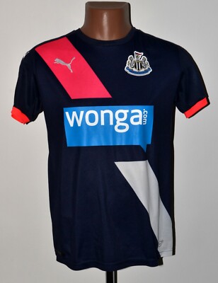 NEWCASTLE 2015/2016 AWAY FOOTBALL SHIRT TRIKOT PUMA GRÖSSE S ERWACHSENE