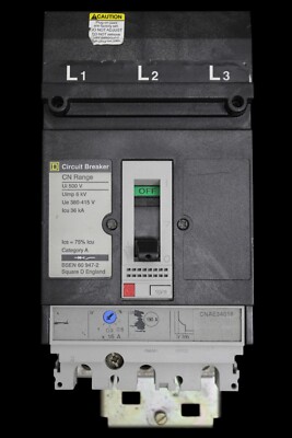 SQUARE D 16 AMP 36kA DREIFACHPOL MCCB CNAE34016