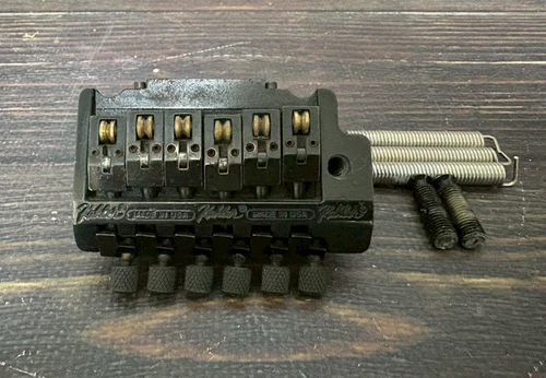 Kahler 2520 Fulcrum Tremolo Bridge Black MADE IN USA