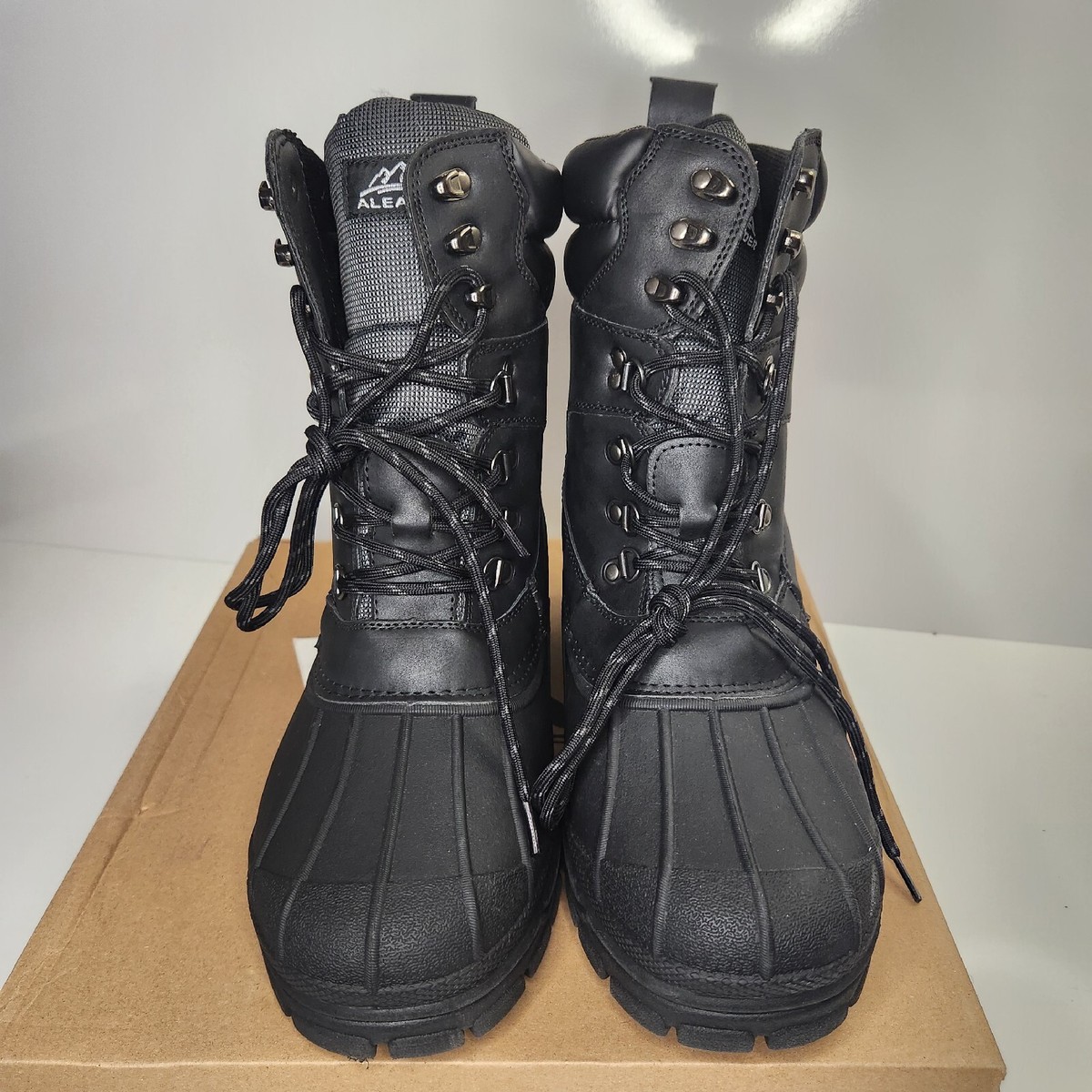 Aleader Mens Size 9 AL191101M Black Insulated Waterproof  display picture 2