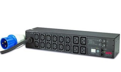 APC AP7822 Metered Rack PDU 2HE 32A 230V 12x C13 & 4x C19 Stromverteiler