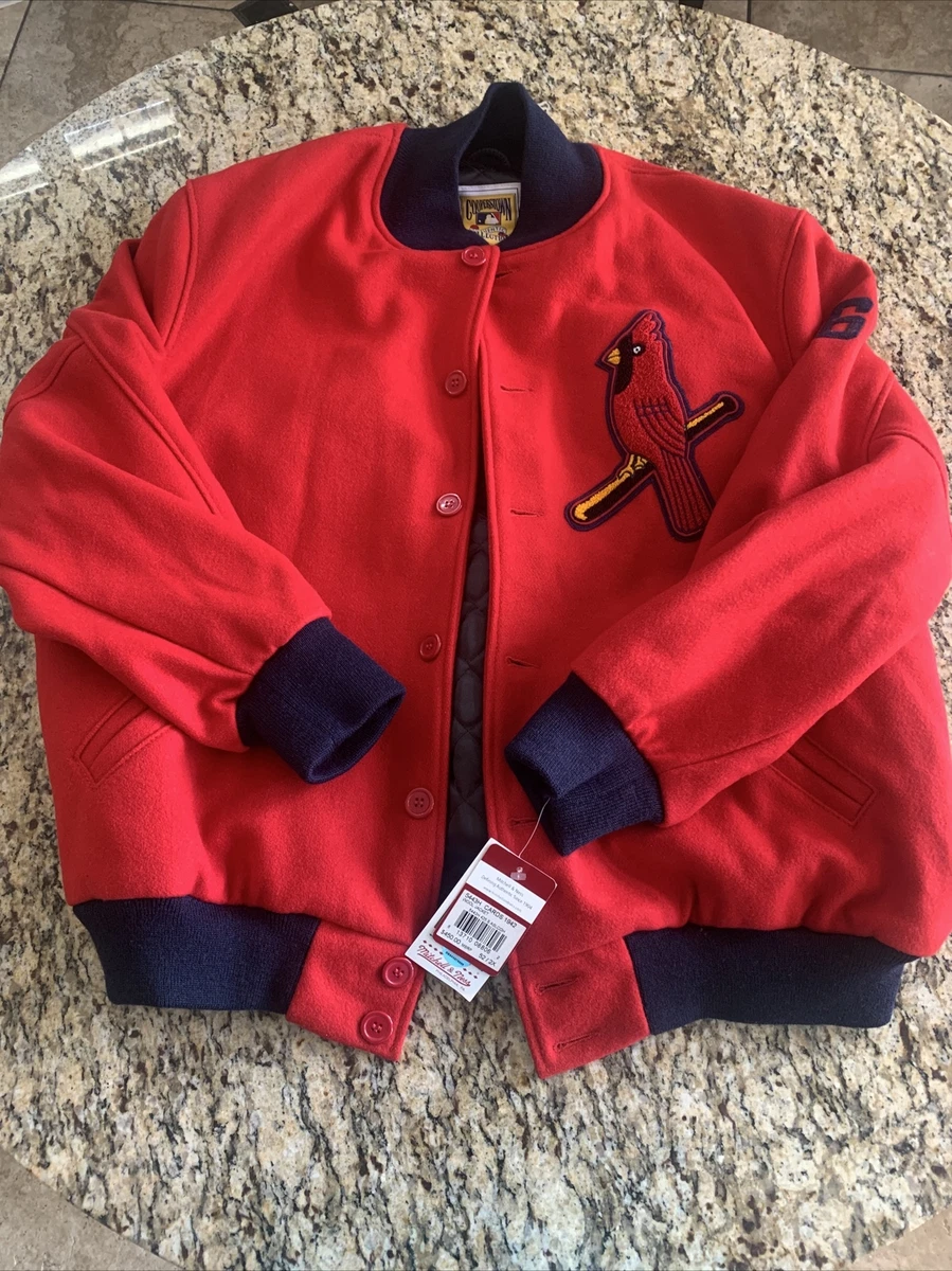 Mitchell & Ness St. Louis Cardinals (Stan Musial) (2XL) (52) 1942 wool  jacket